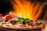 Pierre à pizza diamètre 32,5 cm - Terre d'enfer. Réalisez la meilleure des pizzas avec la pierre en céramique Pierre réfractaire, cette sole à pizza ronde est résistante à la chaleur. Déposez la sur la grille de votre brasero, laissez chauffer 5 minutes, puis, utilisez-la pour faire cuire du pain, une flammekueche, des pizzas, des tapas..